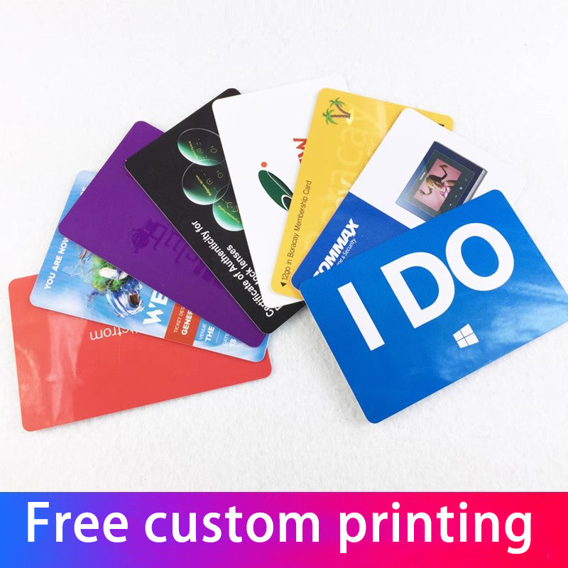 Free Custom Logo NTAG216 NFC Cards | Blank NFC Tags 888KB Memory, Printable Surface - Compatible with TagMo & All NFC Devices