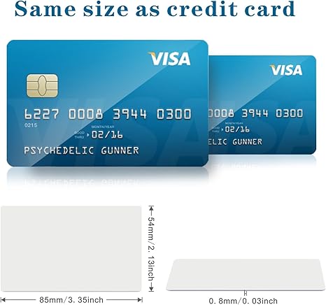 Free Custom Logo NTAG216 NFC Cards | Blank NFC Tags 888KB Memory, Printable Surface - Compatible with TagMo & All NFC Devices
